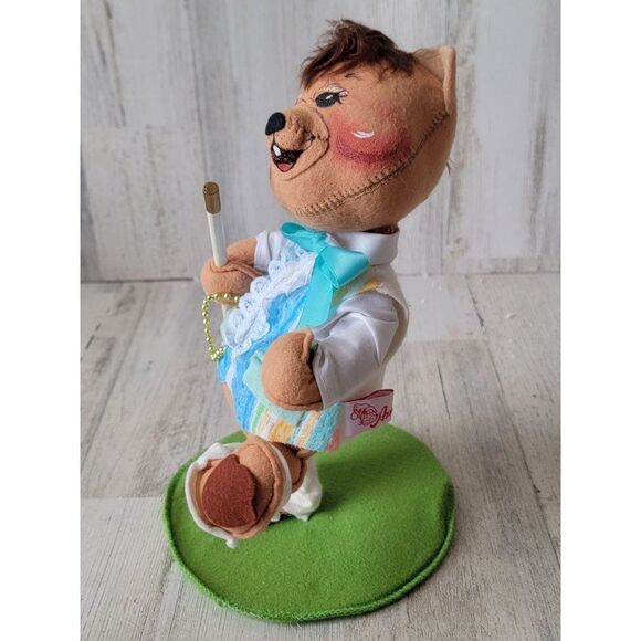 Annalee 1996 Easter Parade boy bear Vintage baton - Picture 4 of 11